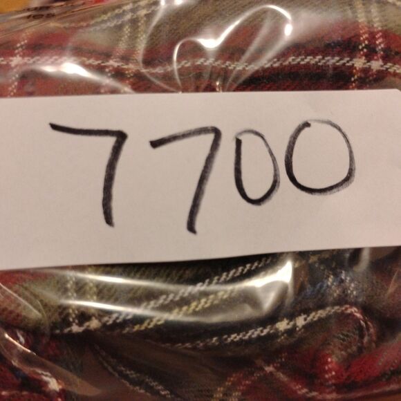 L.L. Bean flannel shirt mens XLT XL XLarge TALL plaid slightly fitted 298168 - Picture 6 of 6